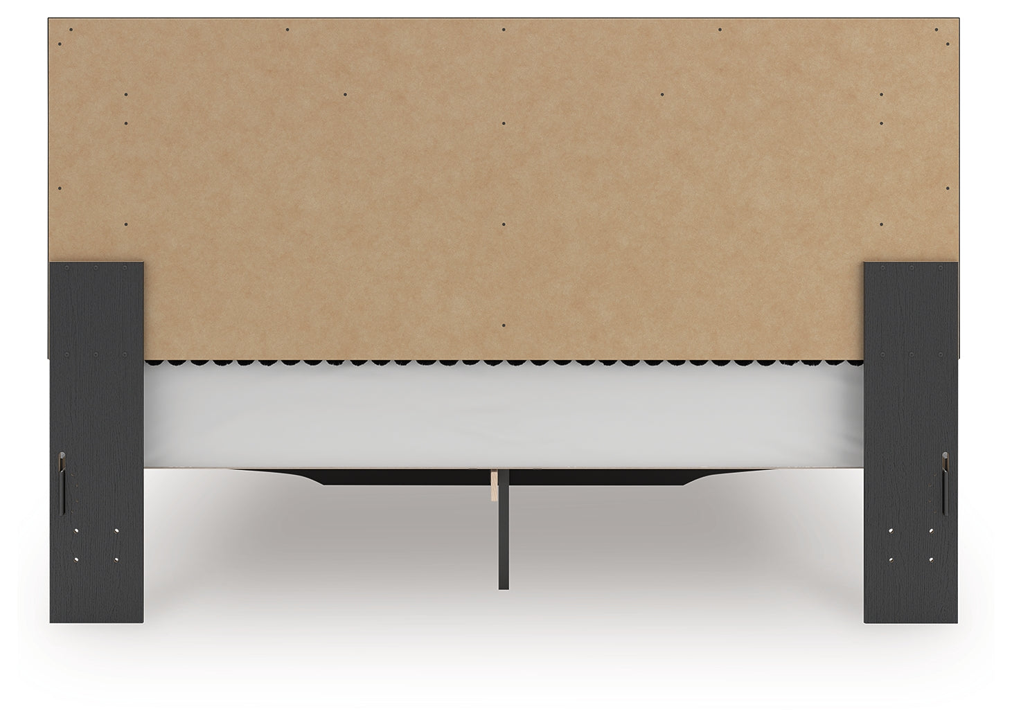 Zuraleus Black King Upholstered Panel Storage Bed - PCB3380B11