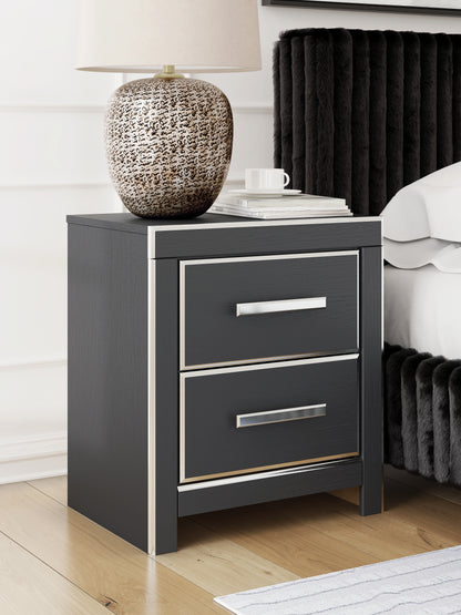 Zuraleus Black Nightstand - PCB3380-92