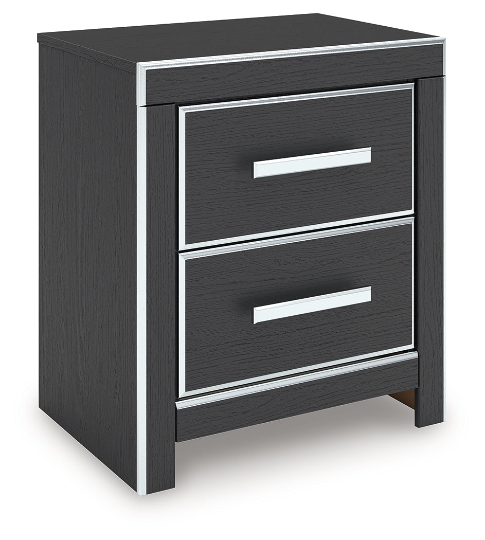 Zuraleus Black Nightstand - PCB3380-92