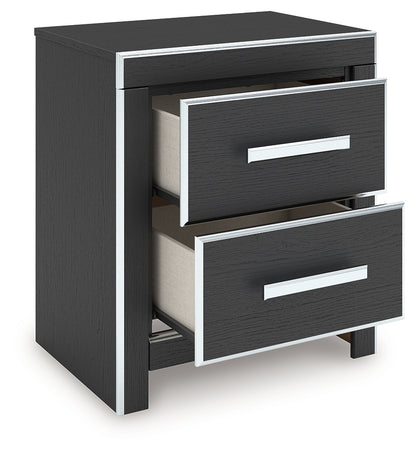 Zuraleus Black Nightstand - PCB3380-92