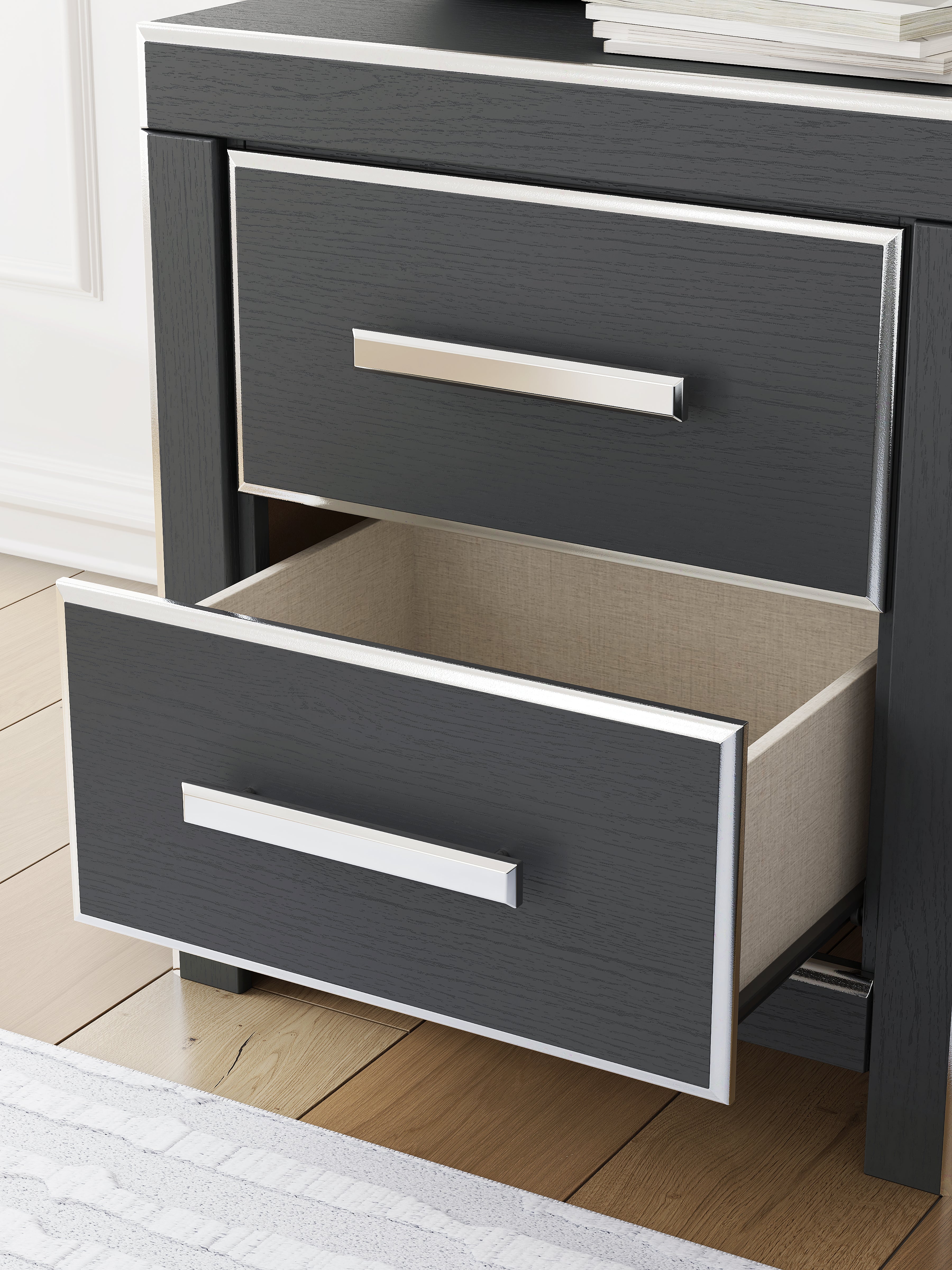 Zuraleus Black Nightstand - PCB3380-92