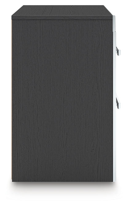 Zuraleus Black Nightstand - PCB3380-92