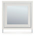 Zuraleus White Bedroom Mirror - PCB3381-36