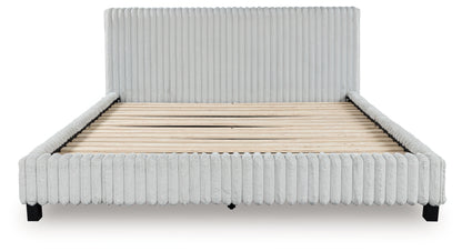 Zuraleus White California King Upholstered Bed - PCB3381B14