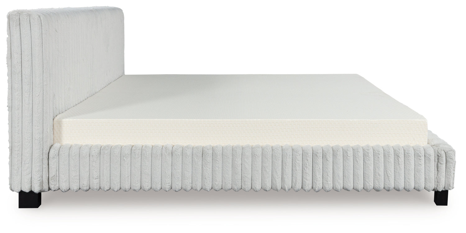 Zuraleus White California King Upholstered Bed - PCB3381B14