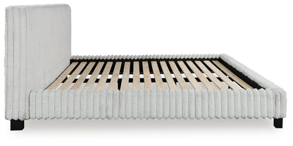 Zuraleus White California King Upholstered Bed - PCB3381B14