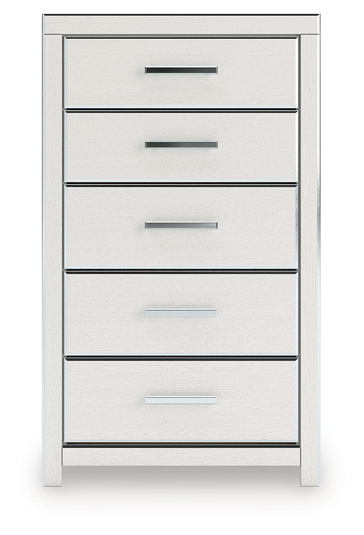 Zuraleus White Chest of Drawers - PCB3381-46