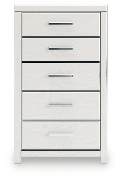 Zuraleus White Chest of Drawers - PCB3381-46