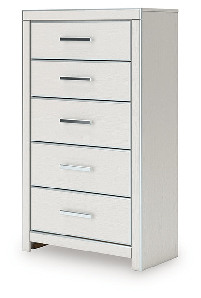 Zuraleus White Chest of Drawers - PCB3381-46