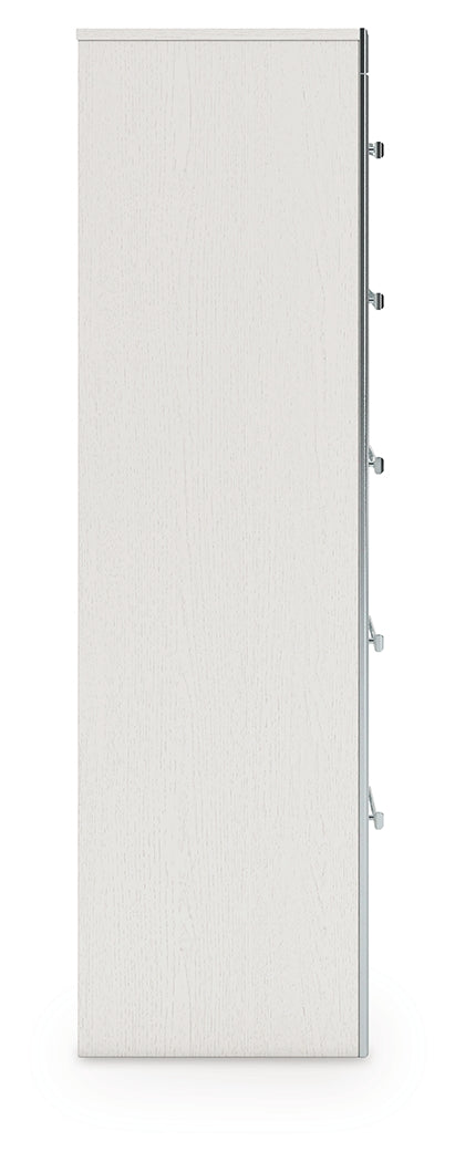 Zuraleus White Chest of Drawers - PCB3381-46