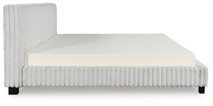 Zuraleus White King Upholstered Bed - PCB3381B13