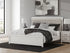 Zuraleus White King Upholstered Panel Bed - PCB3381B8
