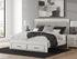 Zuraleus White King Upholstered Panel Storage Bed - PCB3381B9