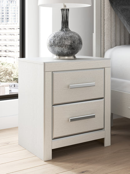 Zuraleus White Nightstand - PCB3381-92