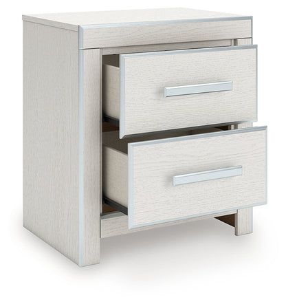 Zuraleus White Nightstand - PCB3381-92