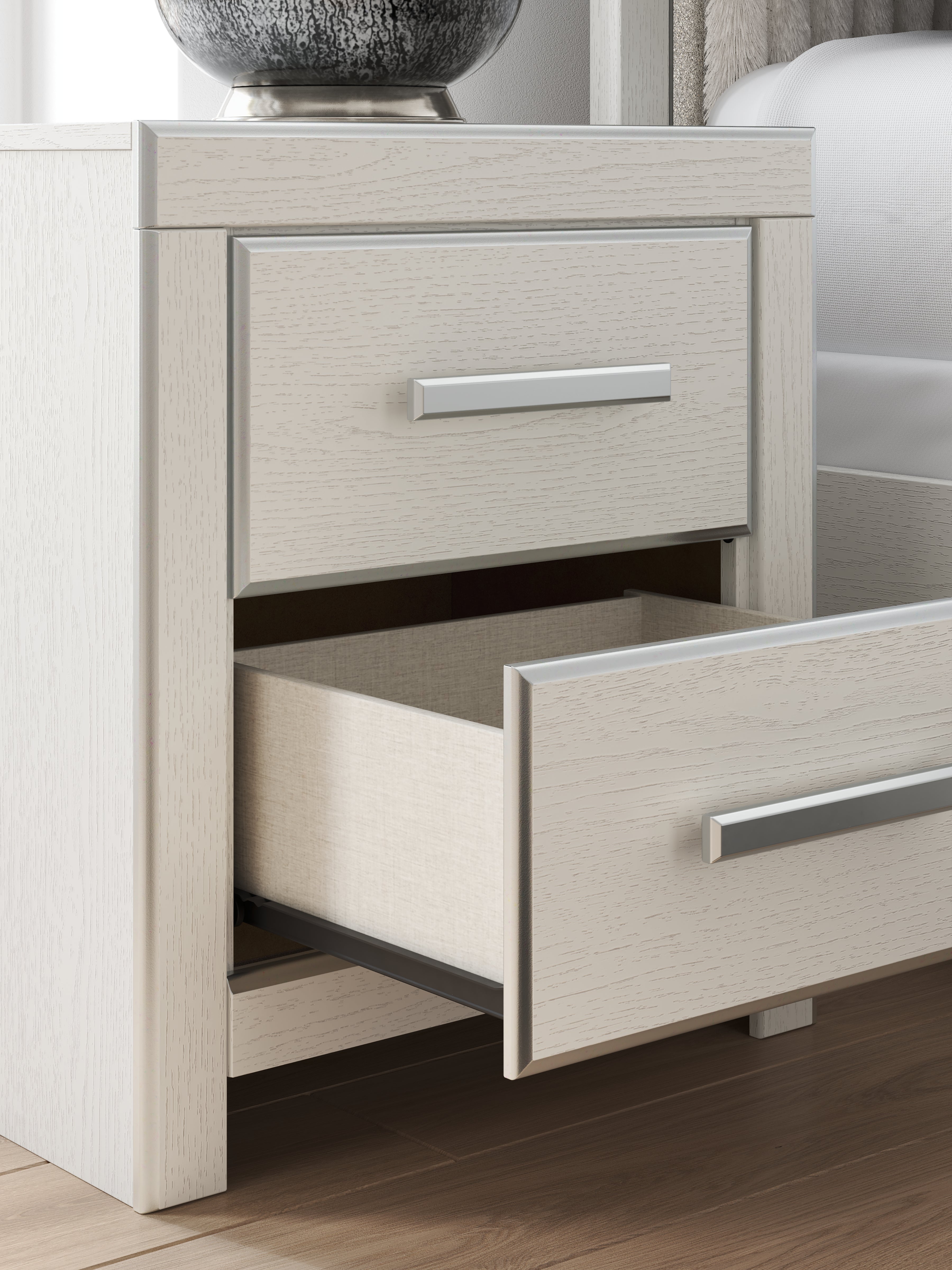 Zuraleus White Nightstand - PCB3381-92