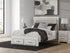 Zuraleus White Queen Upholstered Panel Storage Bed - PCB3381B4