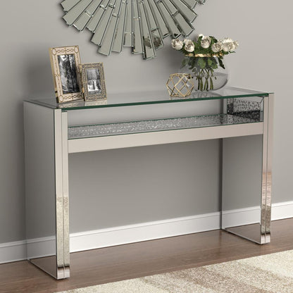 1-Shelf Silver Console Table - 951766 - Bien Home Furniture &amp; Electronics