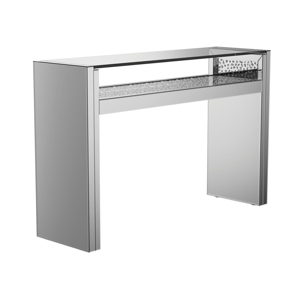 1-Shelf Silver Console Table - 951766 - Bien Home Furniture &amp; Electronics