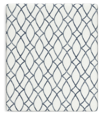 10 Inch Chime Elite 2.0 White/Blue California King Mattress - M42551 - Bien Home Furniture &amp; Electronics