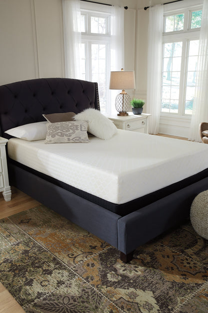 10 Inch Chime Memory Foam White California King Mattress in a Box - M69951 - Bien Home Furniture &amp; Electronics
