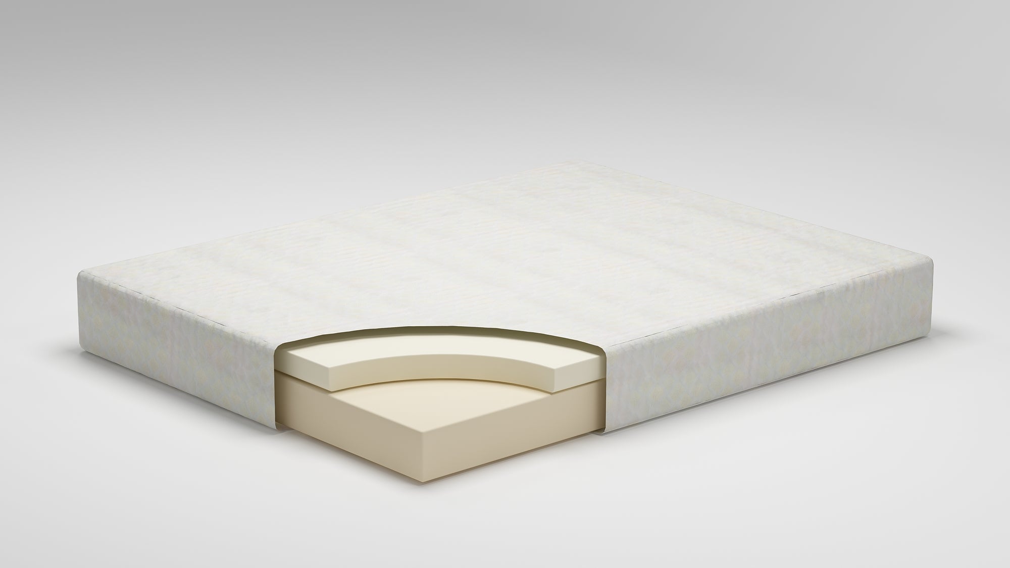 10 Inch Chime Memory Foam White California King Mattress in a Box - M69951 - Bien Home Furniture &amp; Electronics