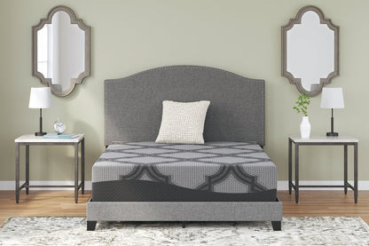 12 Inch Ashley Hybrid Gray King Mattress - M62841 - Bien Home Furniture &amp; Electronics