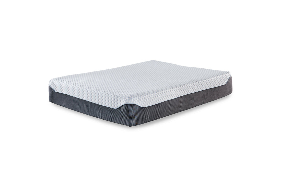 12 Inch Chime Elite White/Gray Full Memory Foam Mattress in a box - M67421 - Bien Home Furniture &amp; Electronics