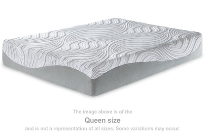 12 Inch Memory Foam White California King Mattress - M59351 - Bien Home Furniture &amp; Electronics