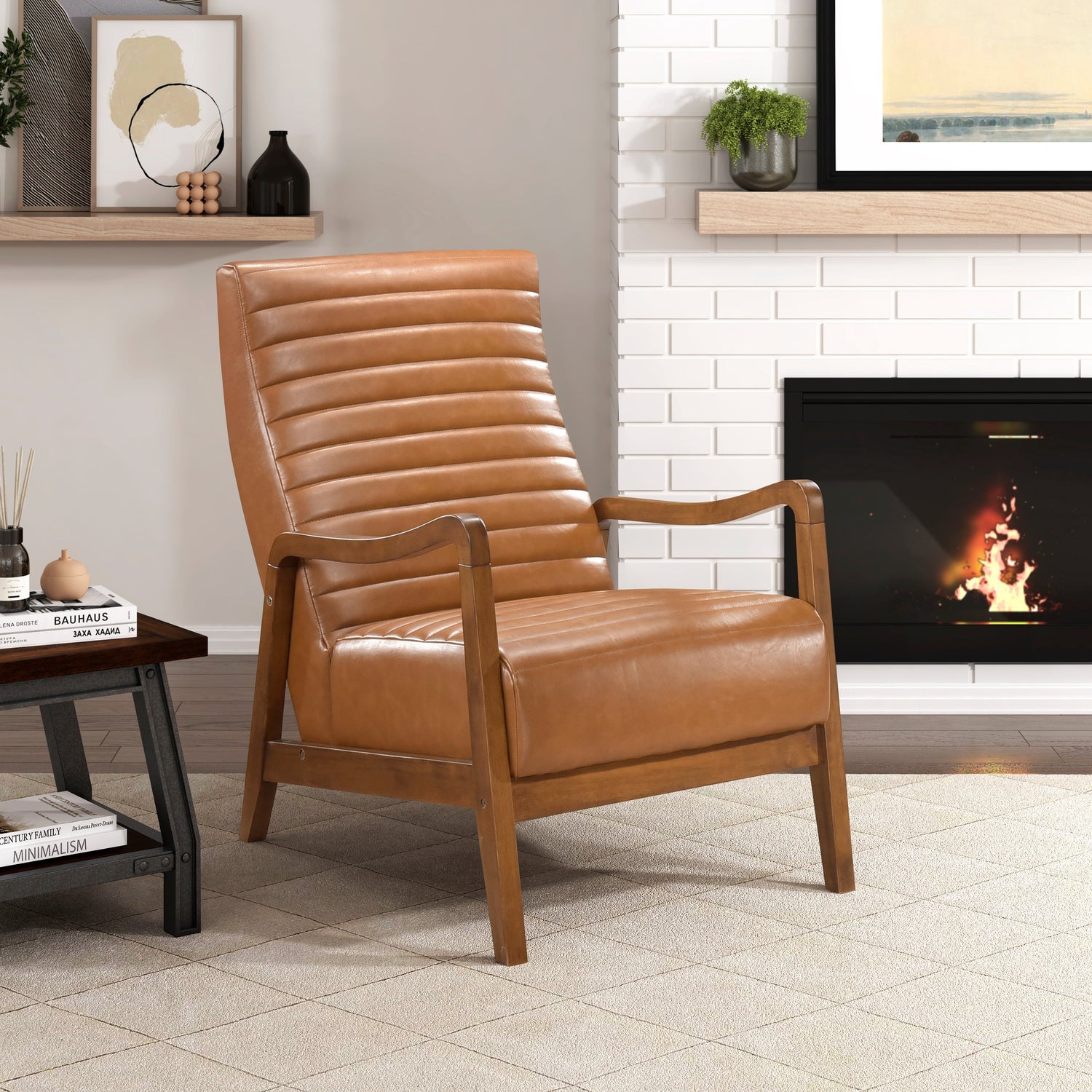 1226BRW-1 Accent Chair - 1226BRW-1 - Bien Home Furniture &amp; Electronics