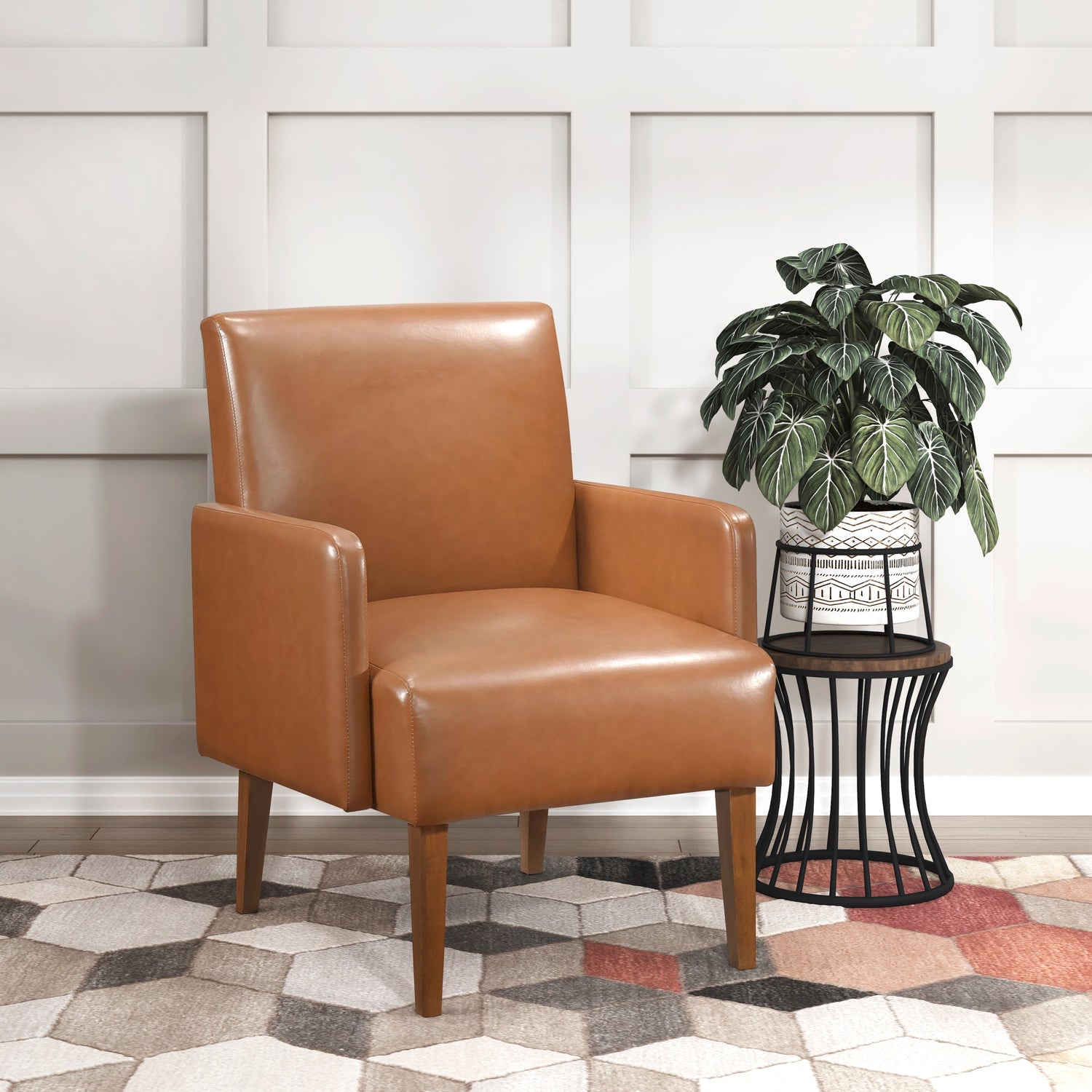 1246BRW-1 Accent Chair - 1246BRW-1 - Bien Home Furniture &amp; Electronics