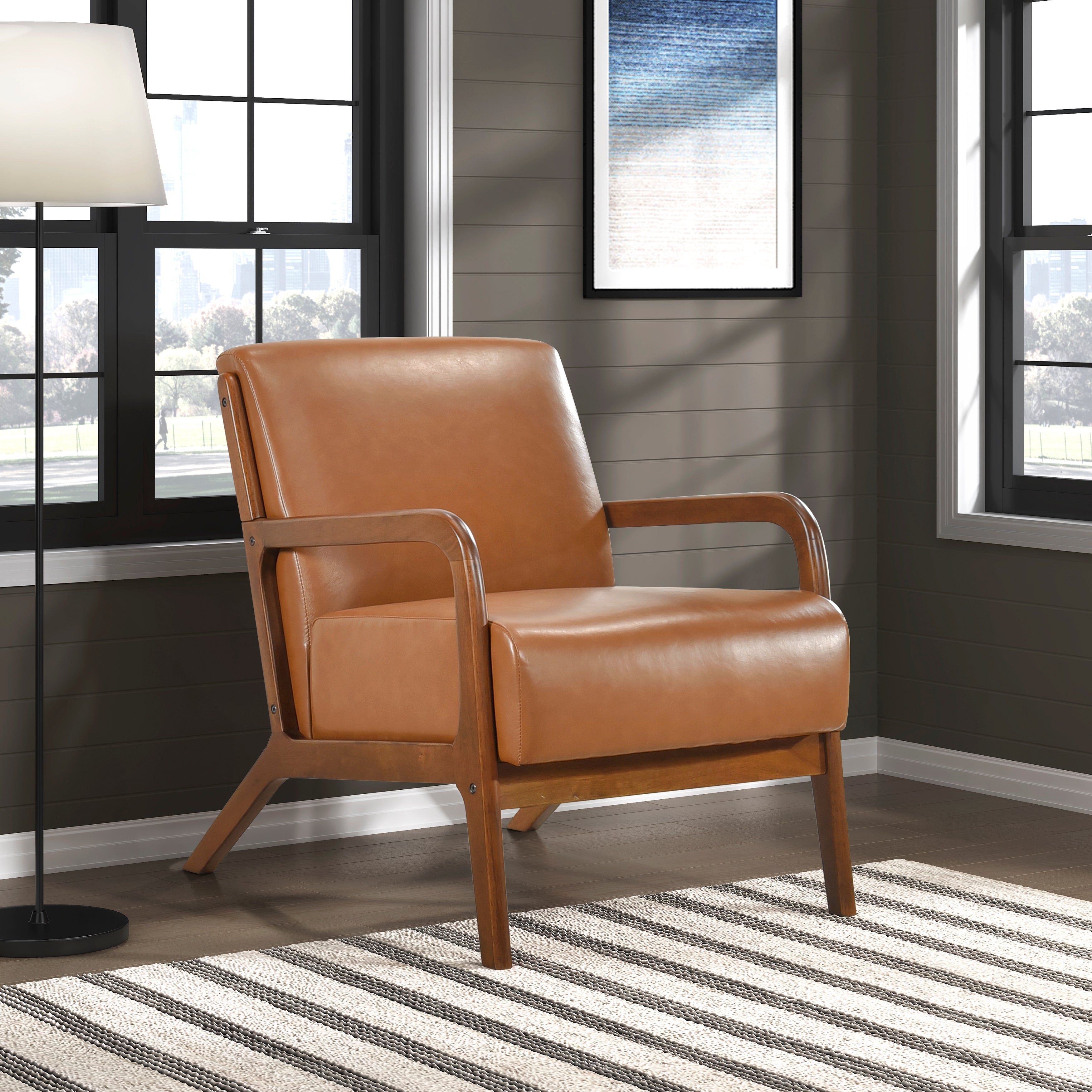 1247BRW-1 Accent Chair - 1247BRW-1 - Bien Home Furniture &amp; Electronics