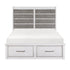 1303-1* (3) Queen Platform Bed with Footboard Storage - 1303-1* - Bien Home Furniture & Electronics