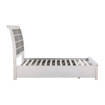 1303K-1EK* (3) Eastern King Platform Bed with Footboard Storage - 1303K-1EK* - Bien Home Furniture &amp; Electronics