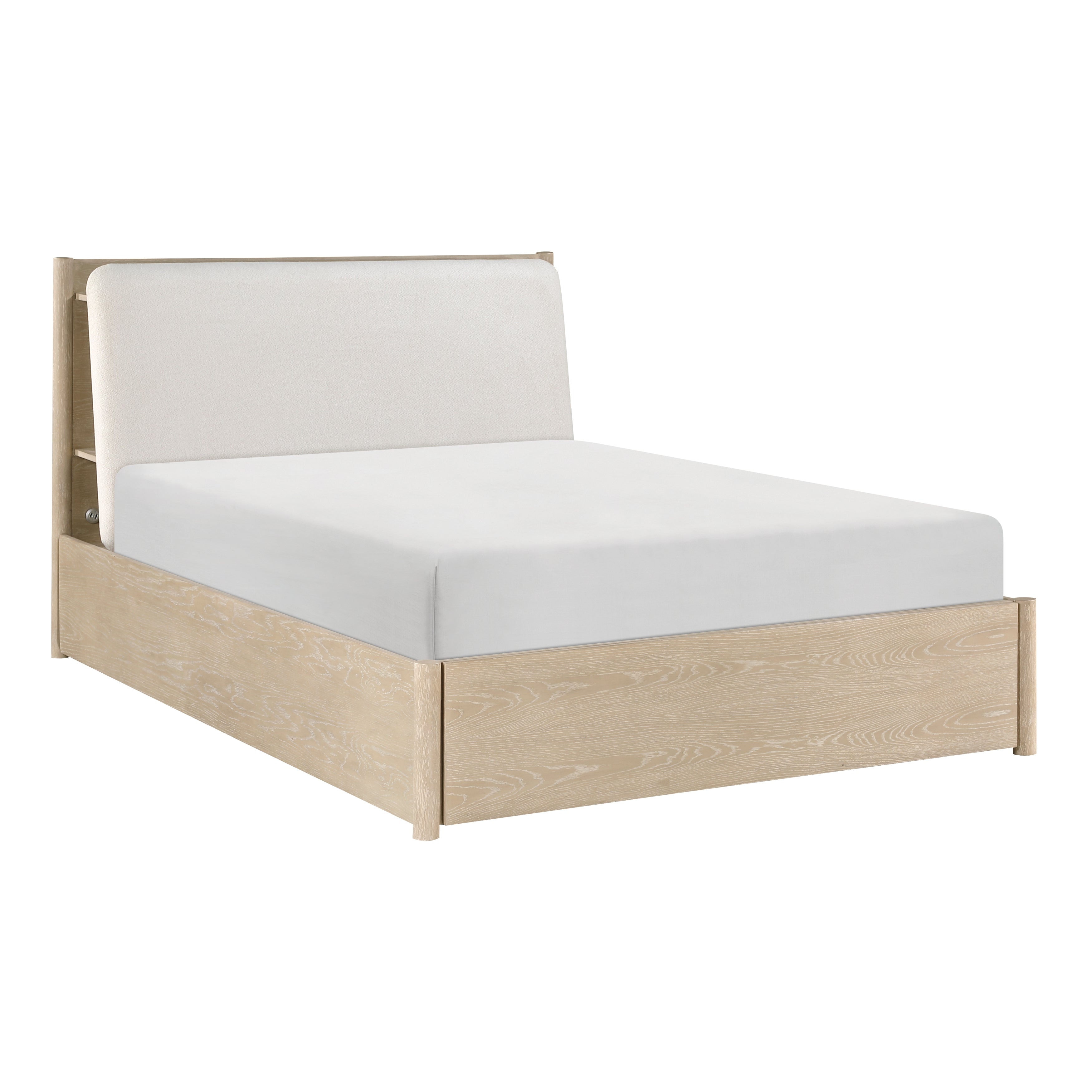 1313N-1* (3) Queen Platform Bed with Footboard Storage - 1313N-1* - Bien Home Furniture &amp; Electronics