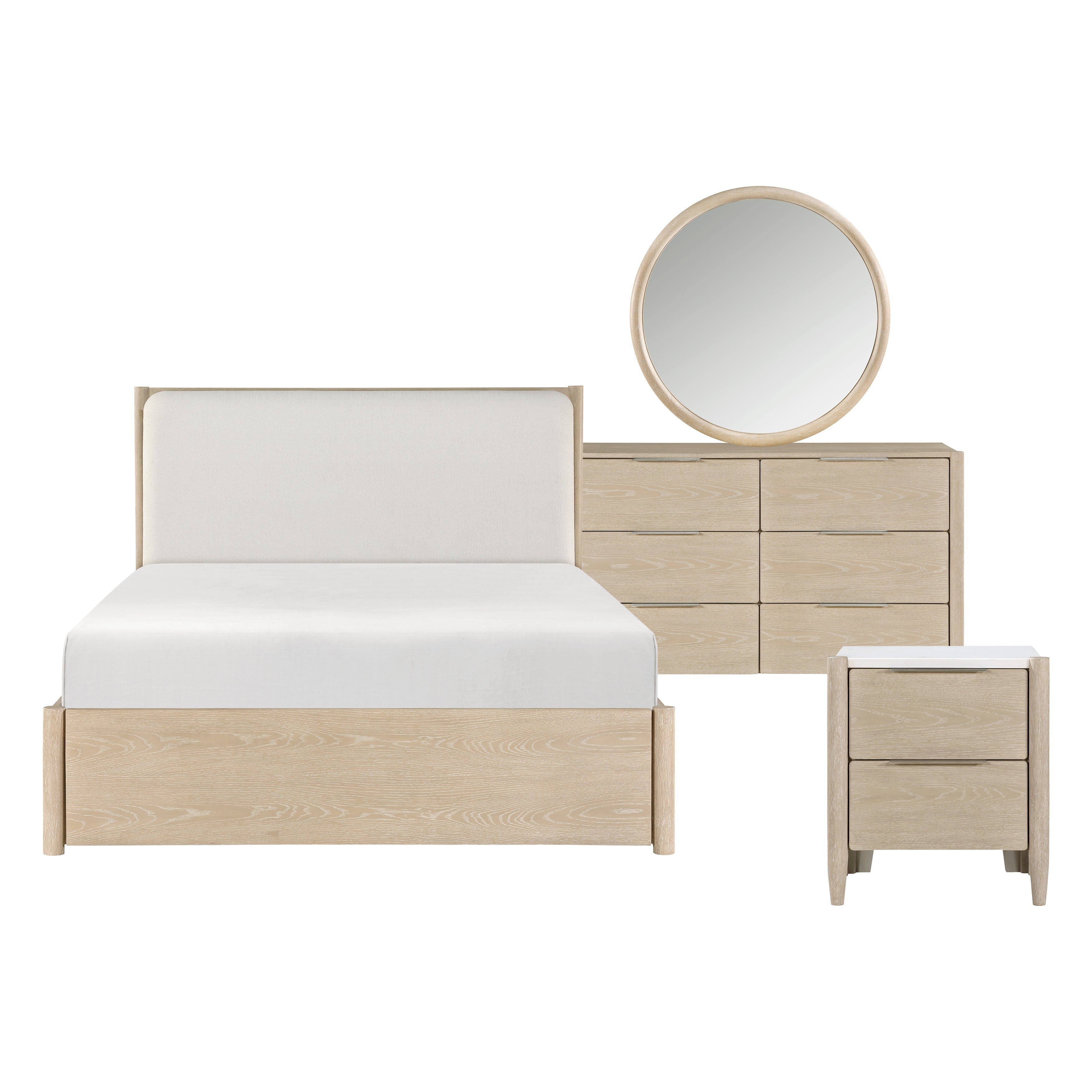 1313N-1*4 4pc Set (QB+NS+DR+MR) - 1313N-1*4 - Bien Home Furniture &amp; Electronics