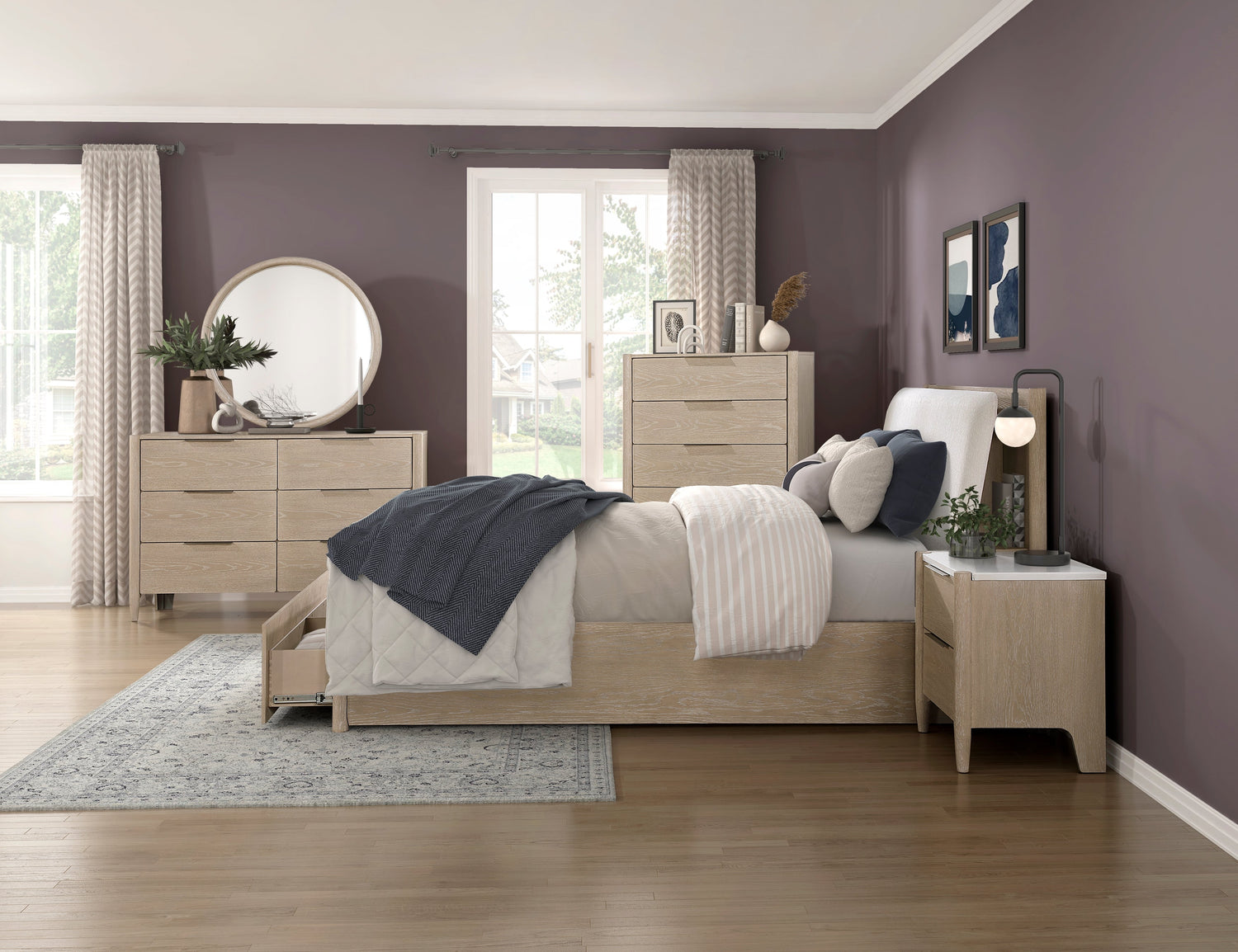 1313N-4 Night Stand - 1313N-4 - Bien Home Furniture &amp; Electronics