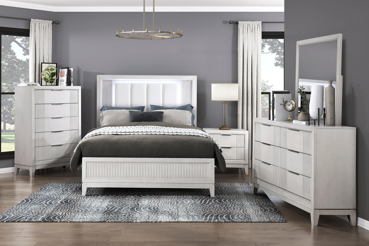 1326-1* (2) Queen Bed - 1326-1* - Bien Home Furniture &amp; Electronics