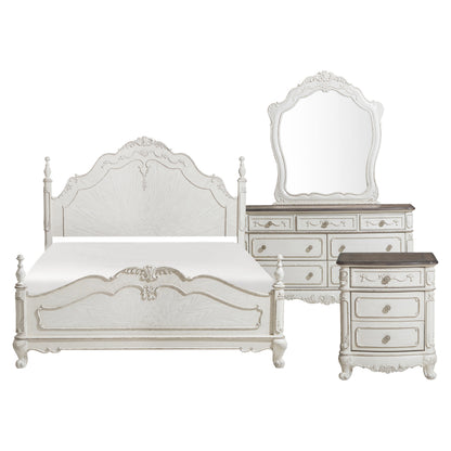 1386NW-1*4 4pc Set (QB+NS+DR+MR) - 1386NW-1*4 - Bien Home Furniture &amp; Electronics