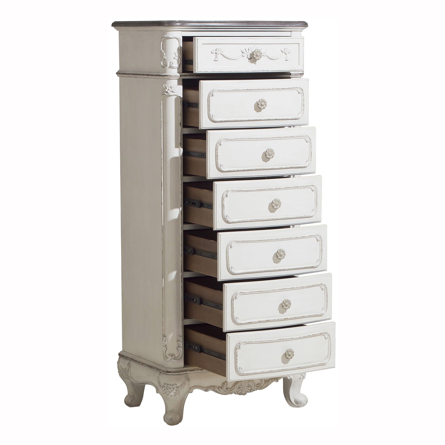 1386NW-12 7-Drawer Tall Chest - 1386NW-12 - Bien Home Furniture &amp; Electronics