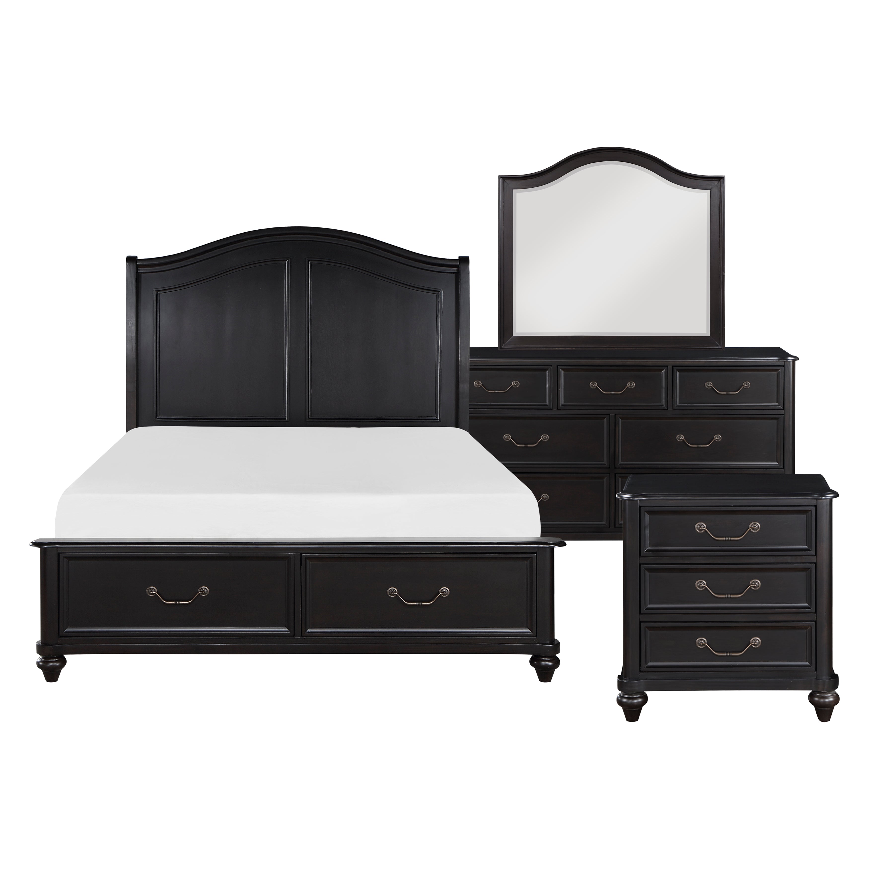 1420-1*4 4pc Set (QB+NS+DR+MR) - 1420-1*4 - Bien Home Furniture &amp; Electronics