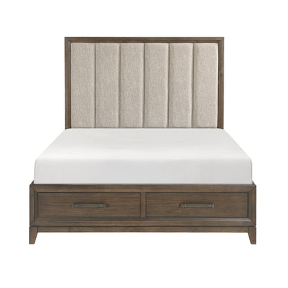 1422KN-1EK* (3) Eastern King Platform Bed with Footboard Storage - 1422KN-1EK* - Bien Home Furniture &amp; Electronics