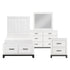 1450WHT-1*4 4pc Set (TB+NS+DR+MR) - 1450WHT-1*4 - Bien Home Furniture & Electronics