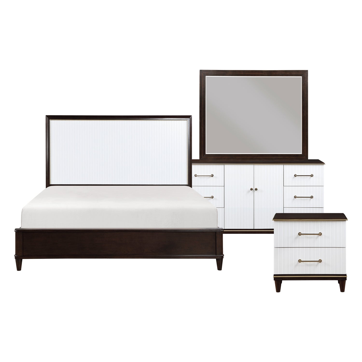 1451-1*4 4pc Set (QB+NS+DR+MR) - 1451-1*4 - Bien Home Furniture &amp; Electronics