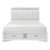 1505W-1* (3) Queen Platform Bed with Footboard Storage - 1505W-1* - Bien Home Furniture & Electronics