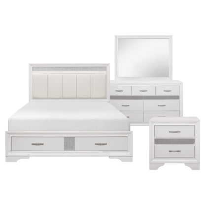 1505W-1*4 4pc Set (QB+NS+DR+MR) - 1505W-1*4 - Bien Home Furniture &amp; Electronics