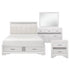 1505W-1*4 4pc Set (QB+NS+DR+MR) - 1505W-1*4 - Bien Home Furniture & Electronics