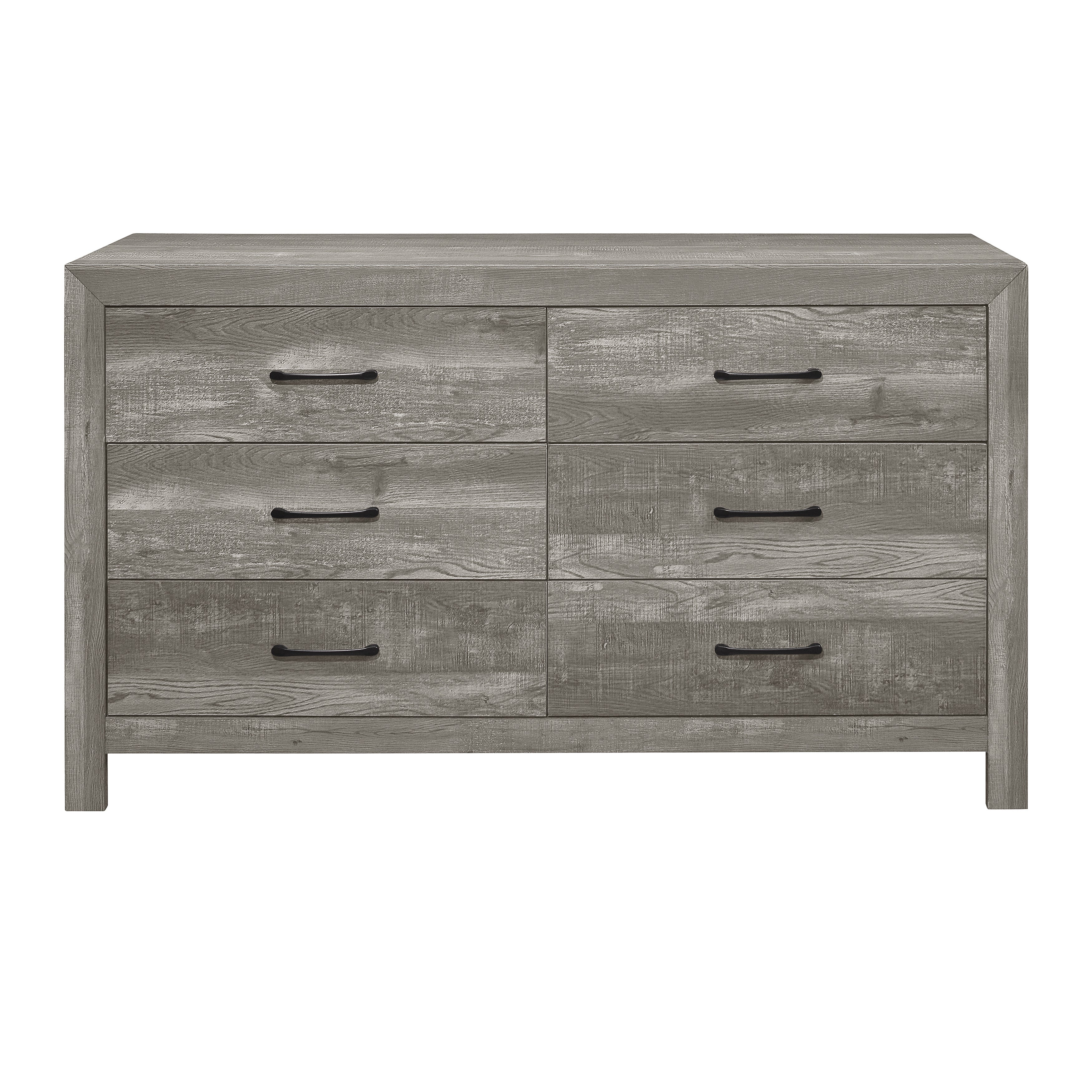 1534GY-1*4 4pc Set (QB+NS+DR+MR) - 1534GY-1*4 - Bien Home Furniture &amp; Electronics