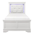 1556WT-1* (2) Twin Bed with LED Lighting - 1556WT-1* - Bien Home Furniture & Electronics