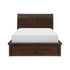 1559-1* (4) Queen Platform Bed with Footboard Storage - 1559-1* - Bien Home Furniture & Electronics